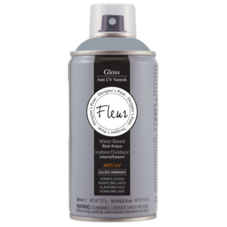 Fleur Varnish Spray Aqua Base - Βερνίκια Φινιρίσματος σε Σπρέι Βάσεως Νερού